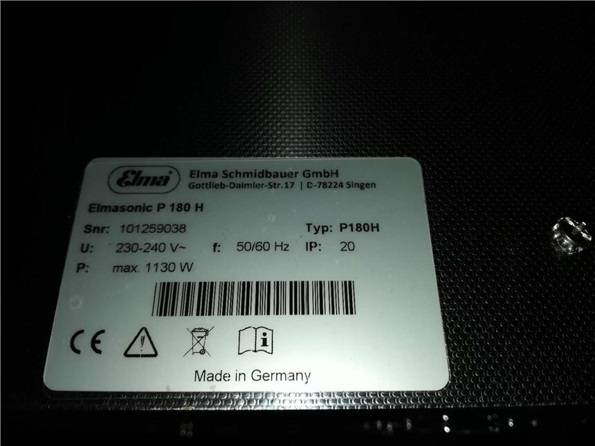 Elmasonic S450HelmaϴC